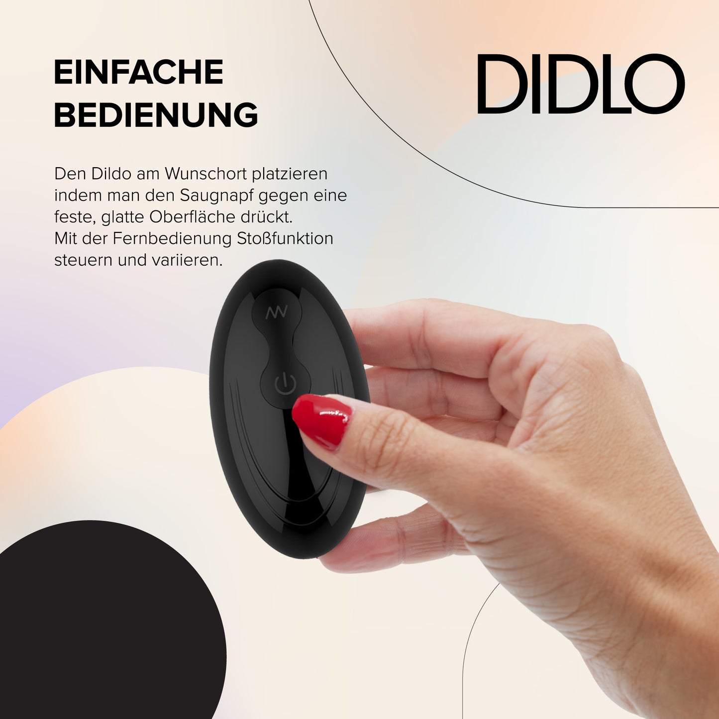 Didlo - Vibrating Dildo Telescopic hautfarbe Stecker