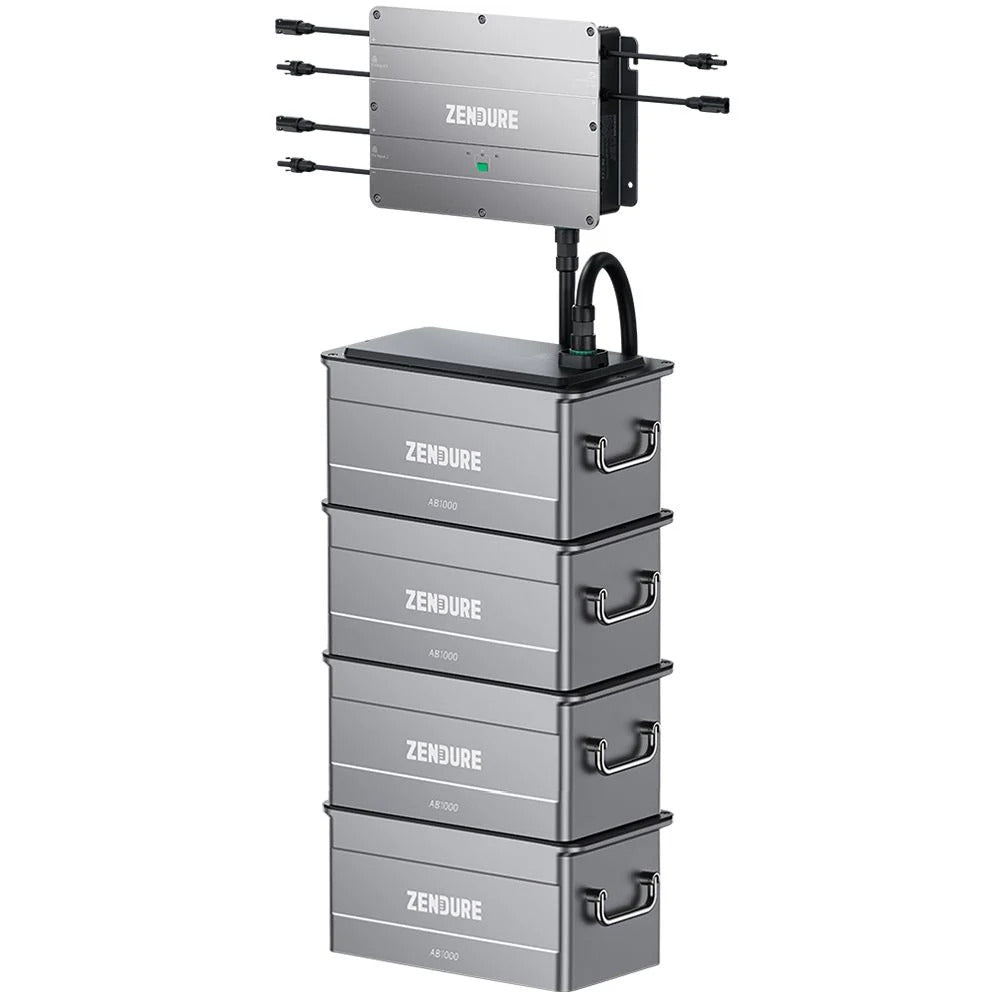 Zendure SolarFlow Set Smart PV Hub + Zusatzbatterie AB1000