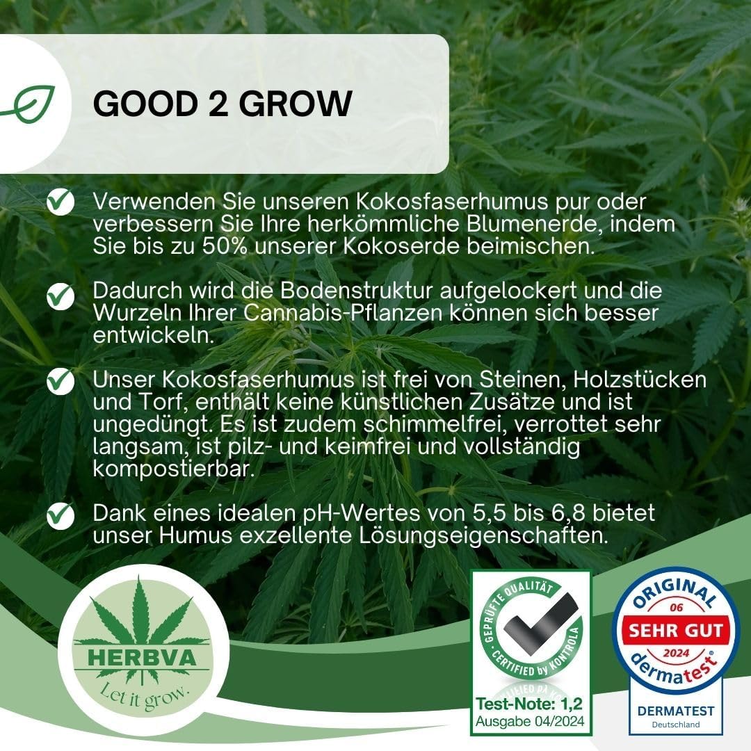HERBVA Grow Erde 5kg (70L)