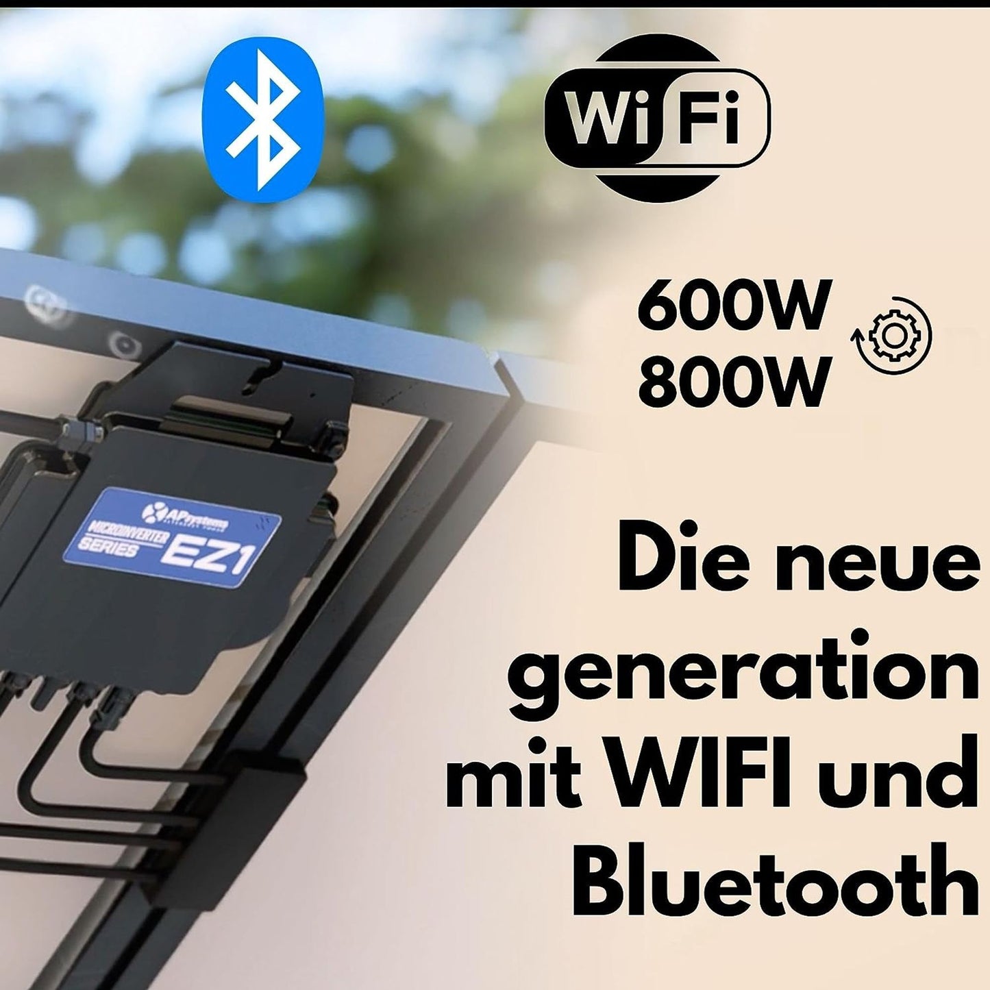 Klarbeit - Wechselrichter AP Systems 800W - Neu / OVP