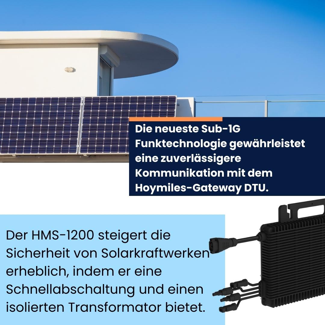 Hoymiles Wechselrichter 1200 Watt - HM-1200