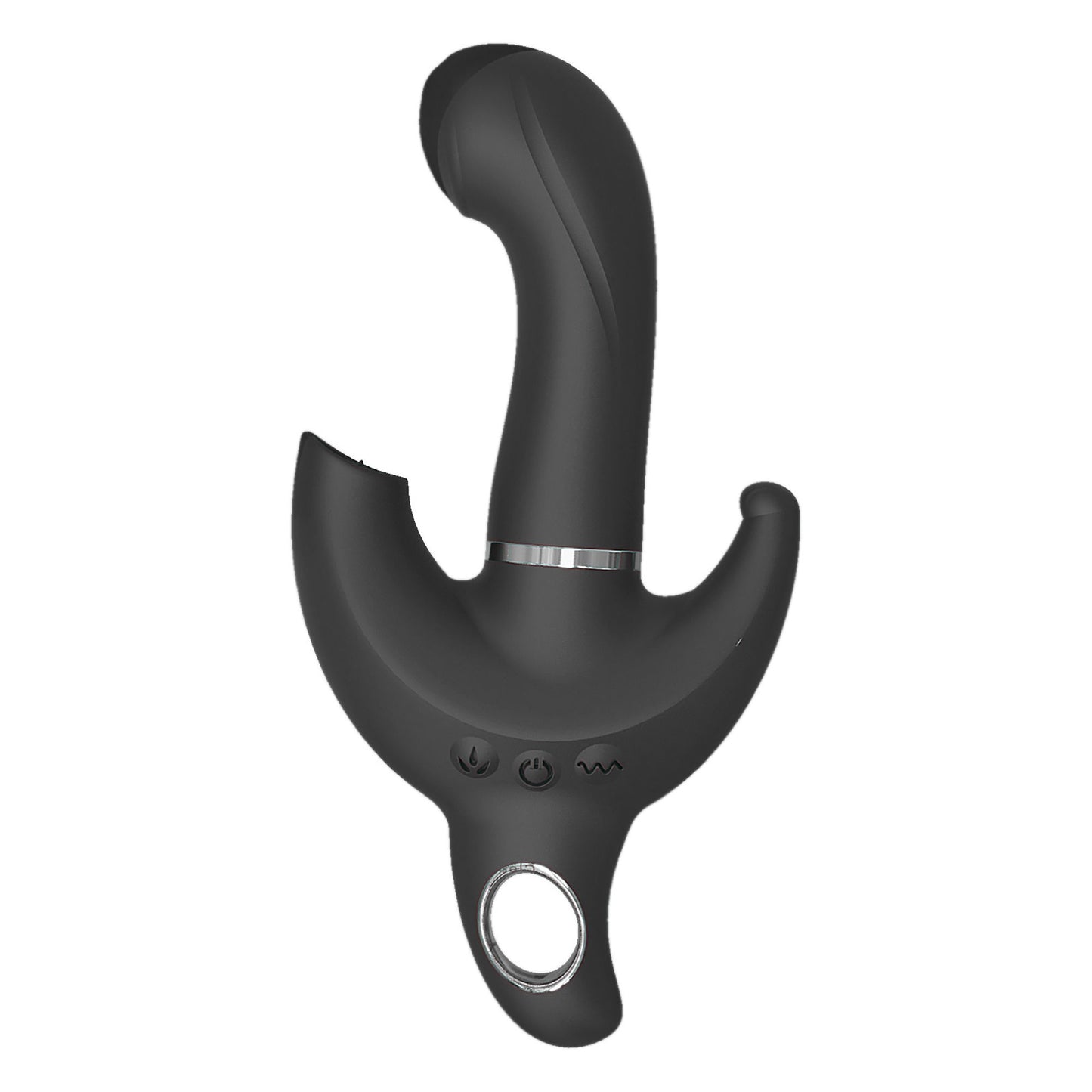 Rabbit Vibrator - Didlo Dreifach-Vibration, 12 Modi, Wasserdichter Silikon-Massager für Frauen, G-Punkt und Klitorisstimulation