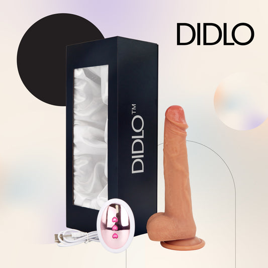 Didlo - mit Stoßfunktion Magnet