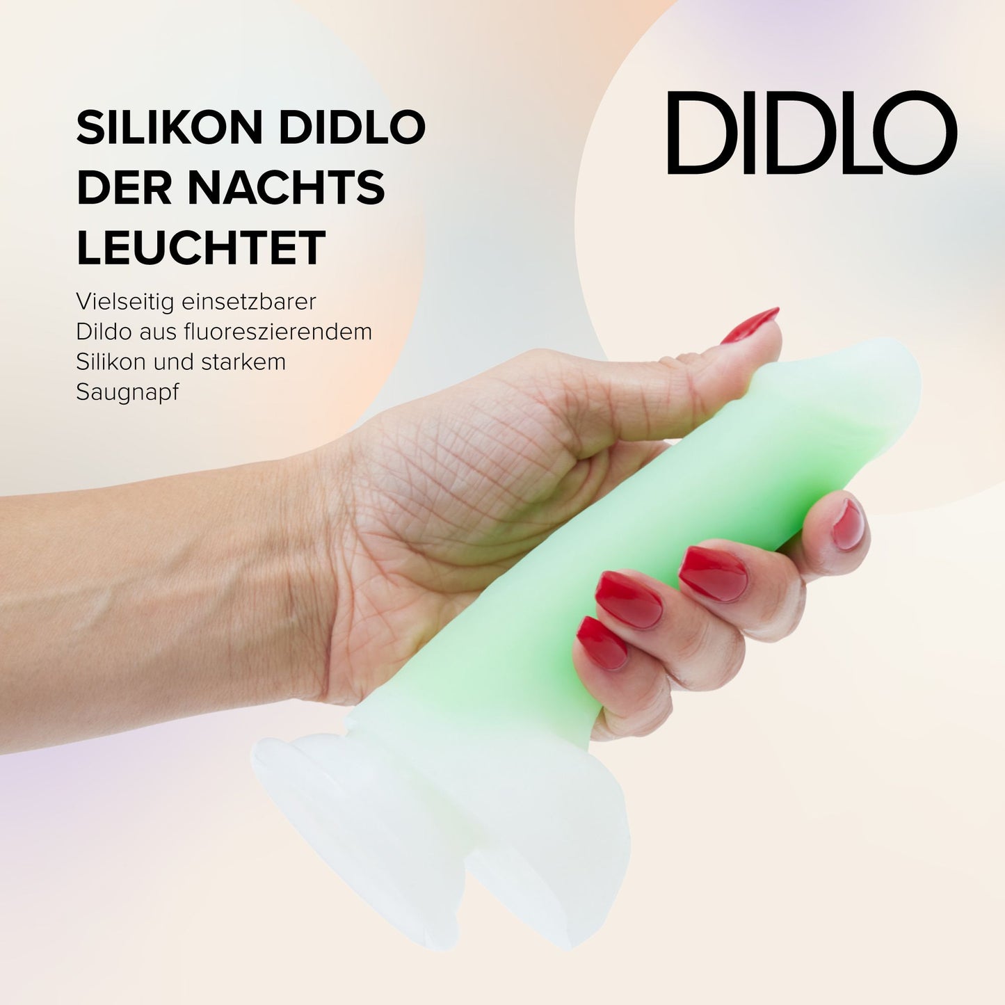 Didlo - Luminous Dildo transparent leuchtend