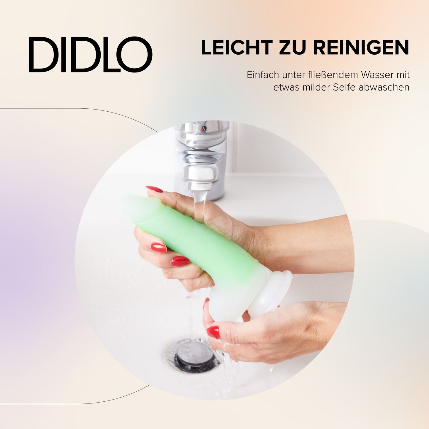 Didlo - Luminous Dildo transparent leuchtend