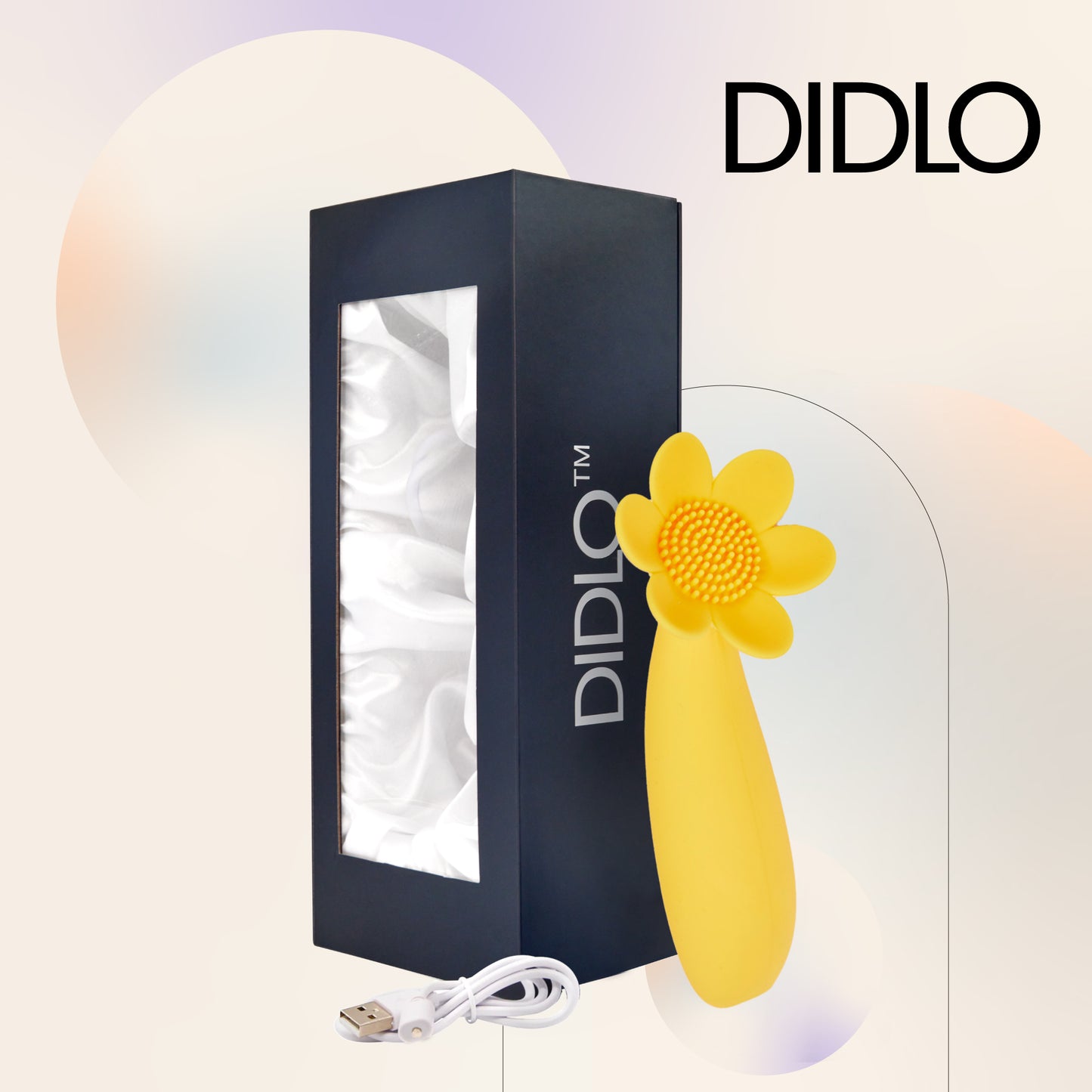 Didlo - Love Flower Vibrator gelb