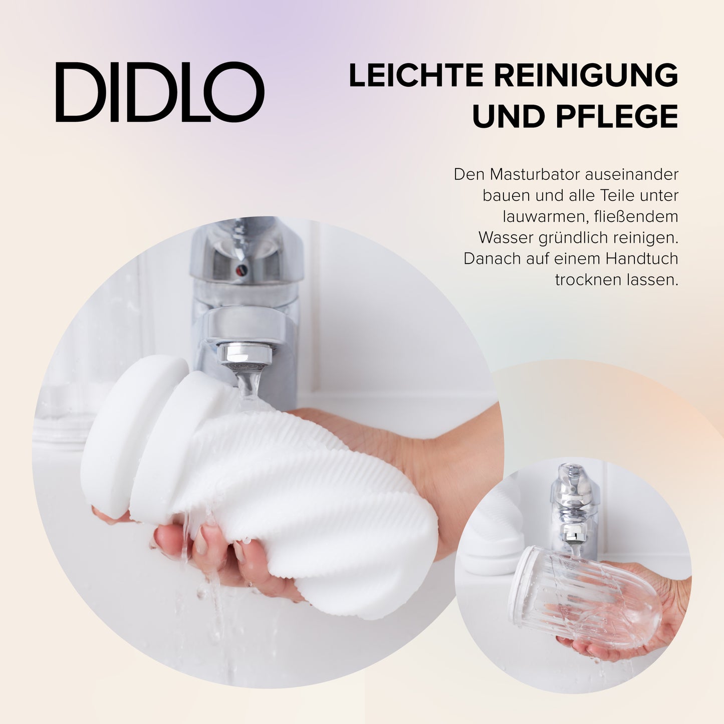 Didlo - Masturbation Cup weiß