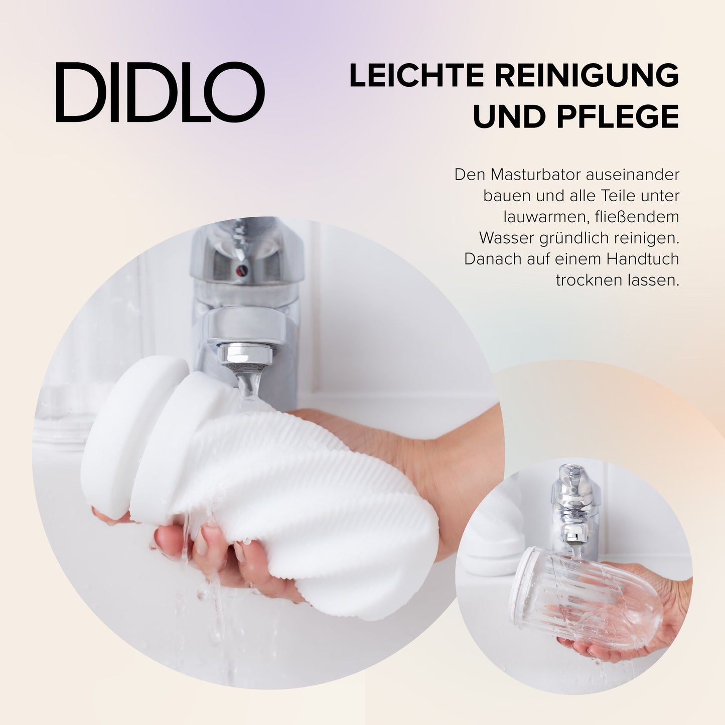 Didlo - Masturbation Cup weiß