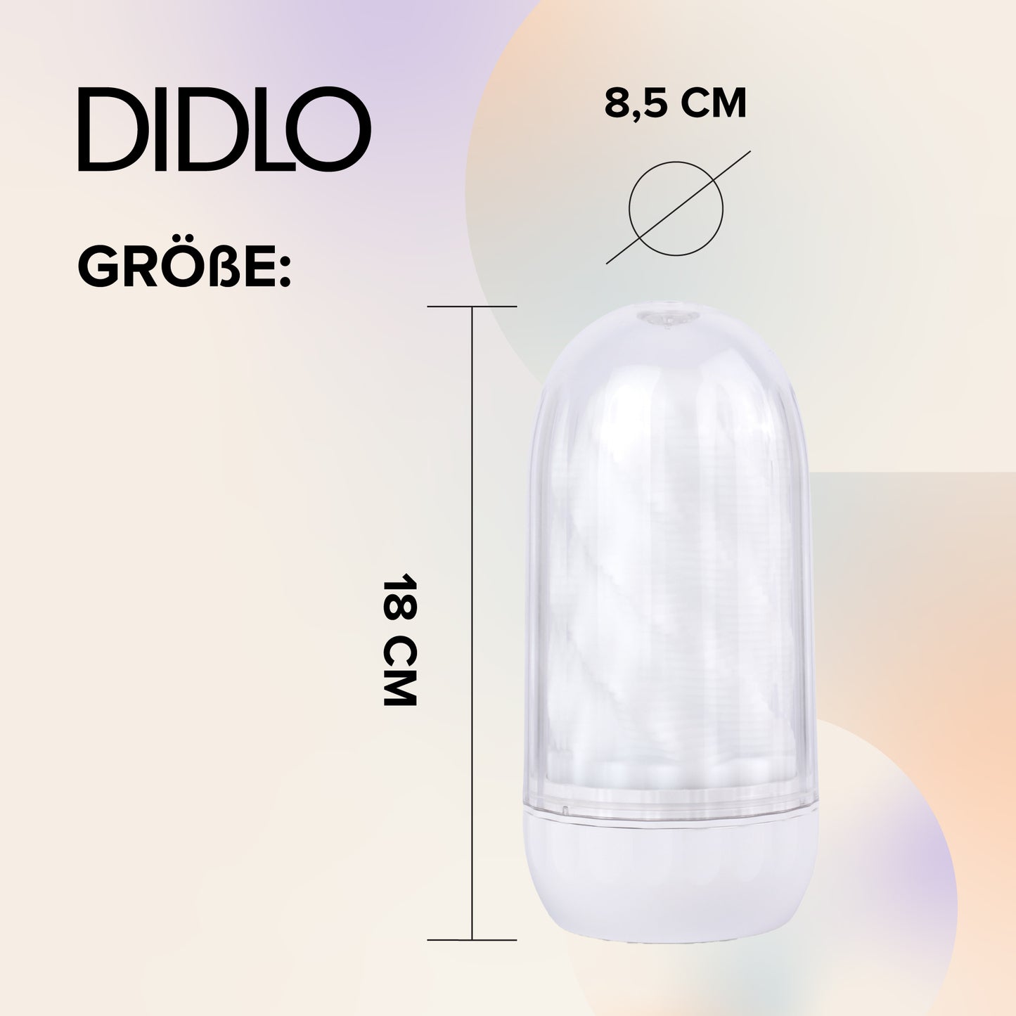 Didlo - Masturbation Cup weiß