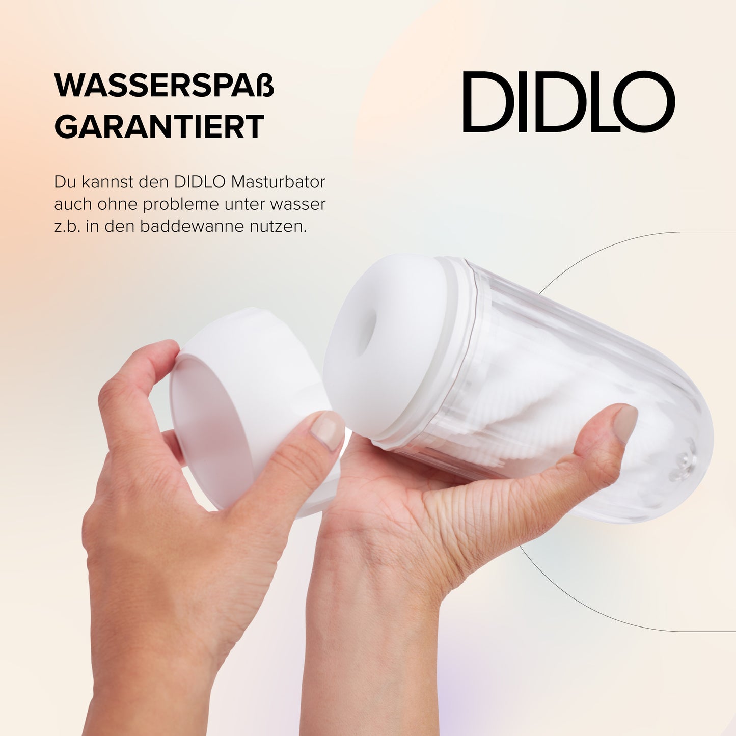 Didlo - Masturbation Cup weiß