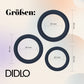 Didlo - Penis Ring 3er Set schwarz