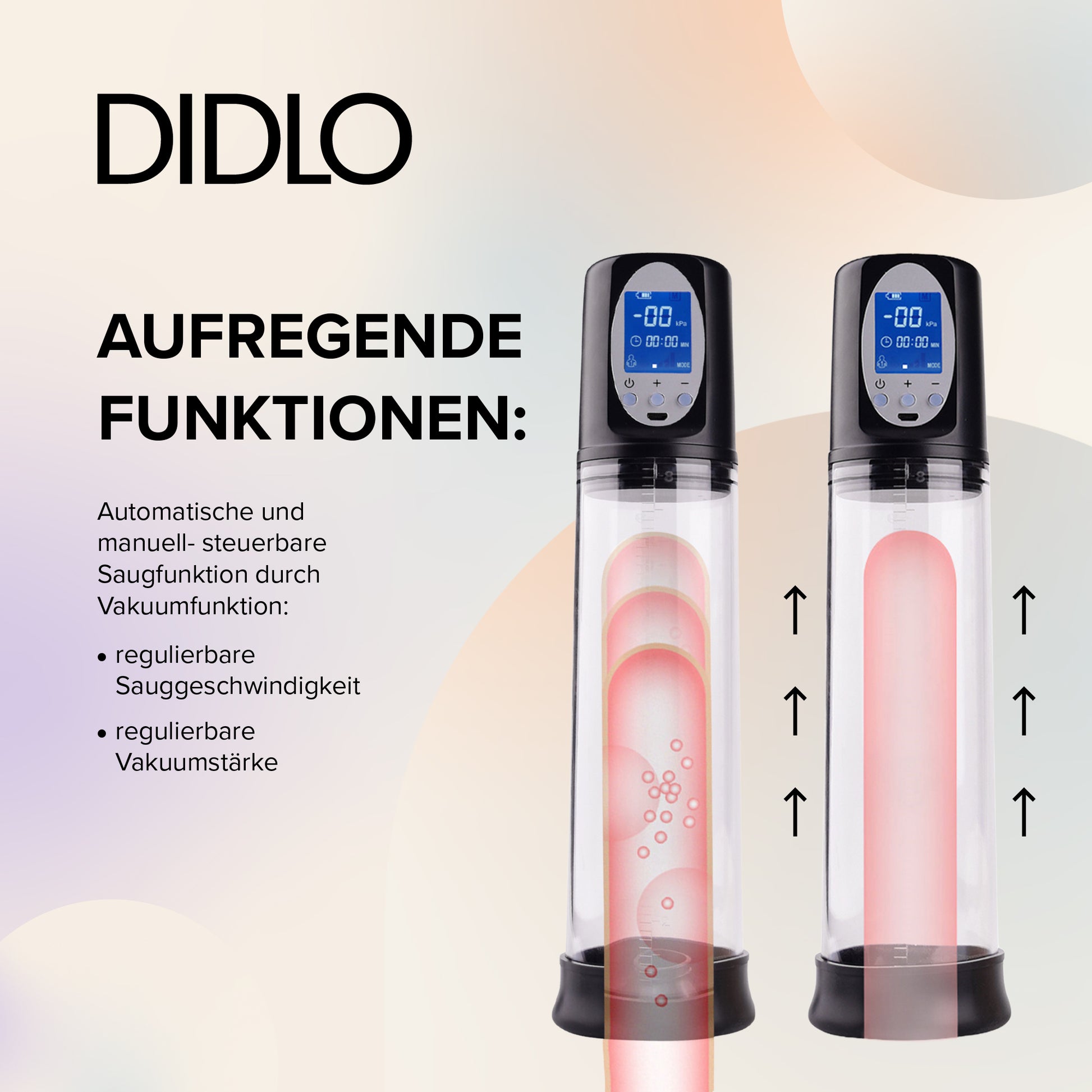 Didlo - Automatic Electric Penis Pump mit LCD Display schwarz DIDLO Shop Didlo - Automatic Electric Penis Pump mit LCD Display schwarz DIDLO Shop
