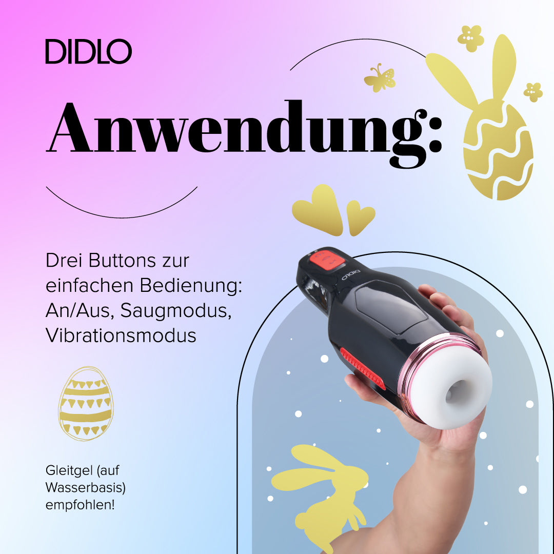 Didlo Mica Edition - Strong sucking Masturbator cup