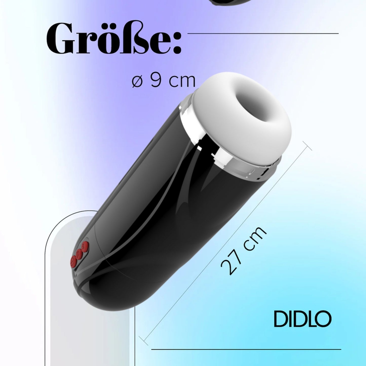 DIDLO by Micaela Schäfer Elektronischer -Cup mit 10 Vibrationsmodi