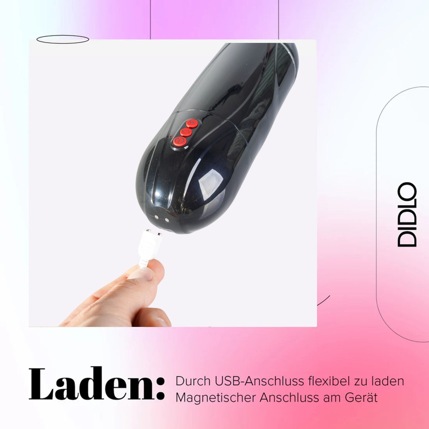 DIDLO by Micaela Schäfer Elektronischer -Cup mit 10 Vibrationsmodi